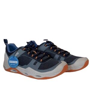 Columbia PFG Pro Sport Navy and Orange Athletic Shoes